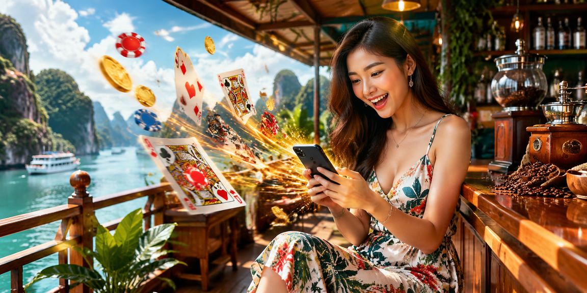 Người chơi tại Hạ Long đang sử dụng app 504 cho cá cược thể thao