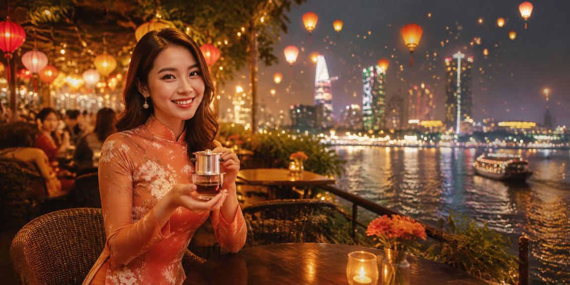 Người chơi tại Sài Gòn theo dõi kết quả cá cược thể thao bên ly cà phê buổi sáng